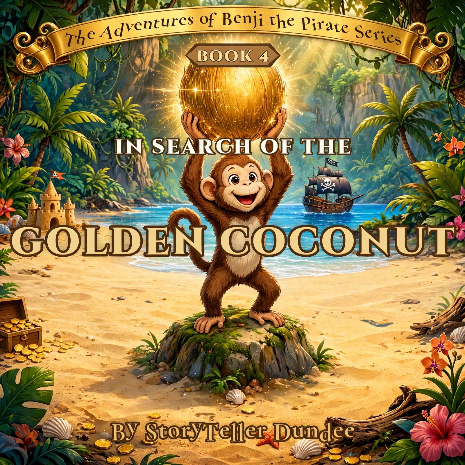 In Search of the Golden Coconut, Book 4 of The Adventures of Benji the Pirate series